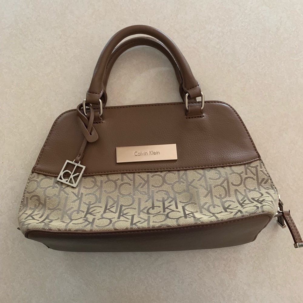 Calvin Klein monogram handbag